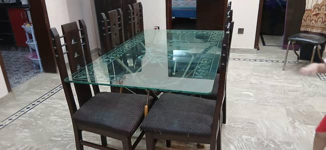 dining table with chairs