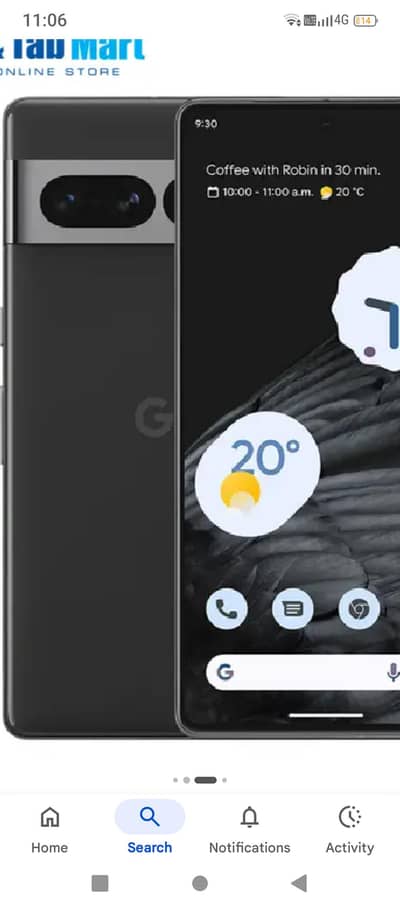 Google pixel 7 pro 12/128 Display change