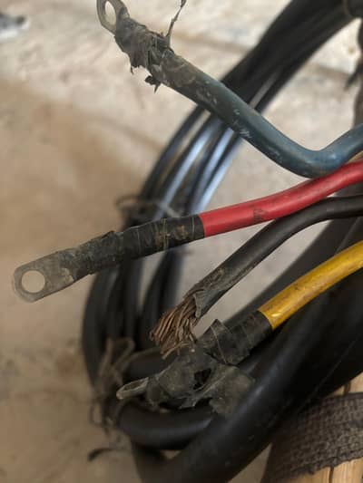 Heavy Duty 4-Core Copper Electric Cable - 3 Phase (Used)