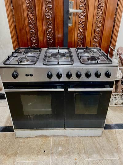 5 burners cooking range