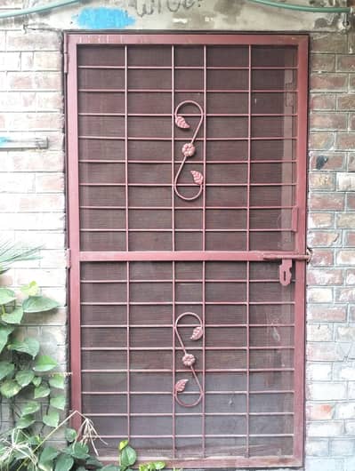 Mesh Iron Door