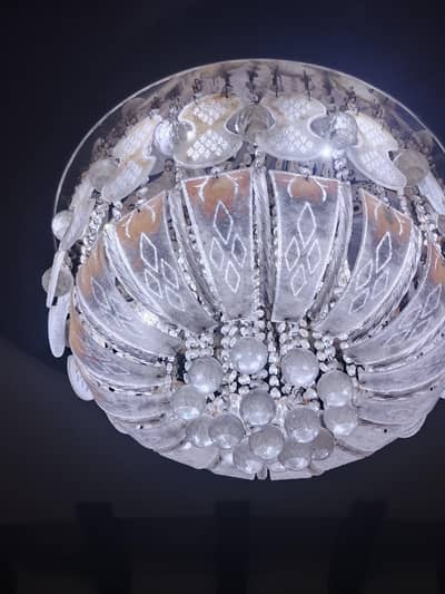 chandelier  ya fanoos multi colored lights option with Bluetooth