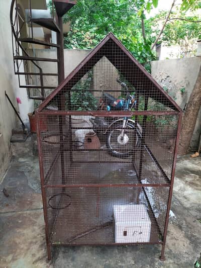 Cage for parrots and Hens