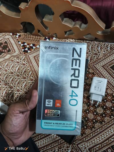 infinx zero 40 full box  warrnty left 7 months
