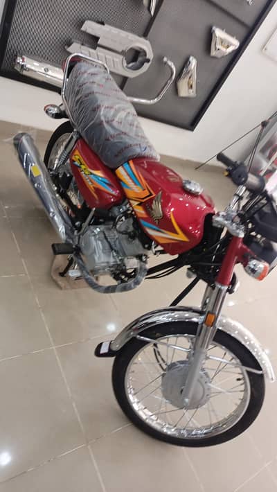 CG 125 2026 modl later cata how ha nmbr ni laga zero metr condition