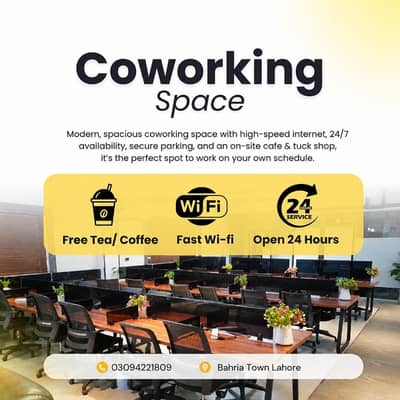 Co Working Space Available