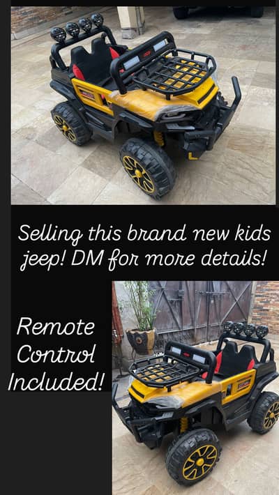 Remote control Jeep