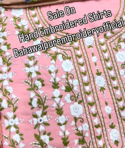 Bhawalpur embroidered shirt for sale