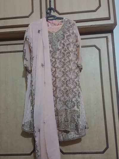Elegant Chiffon Embroidered Suit for Sale