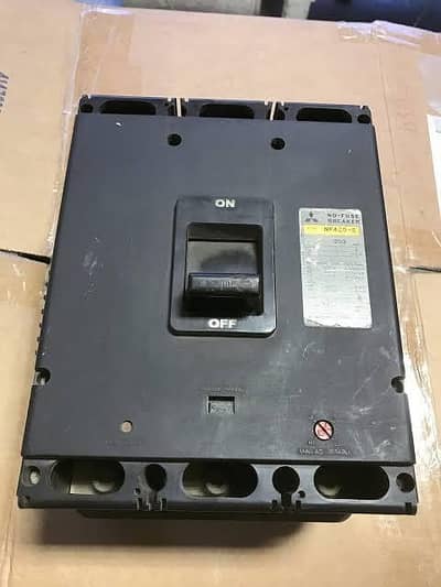 Mitsubishi NF400-S No-Fuse 250 AMPS 600V 3P Circuit Breaker