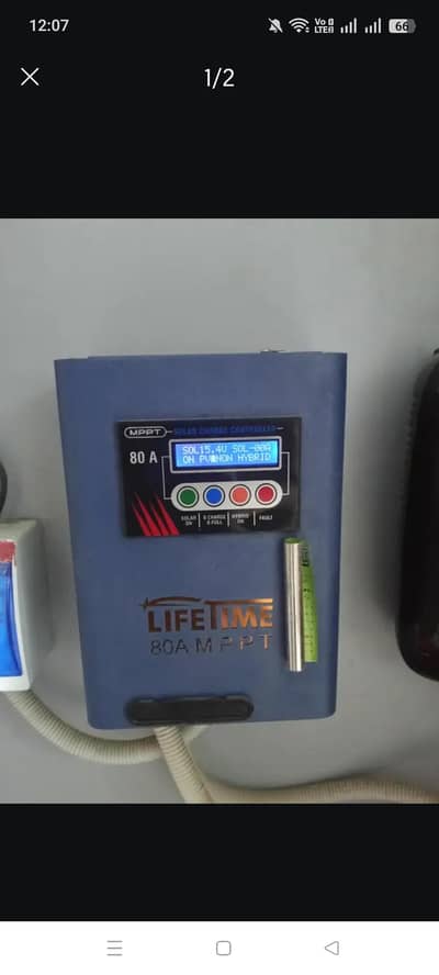 MPPT Charge Controller  80 ampere