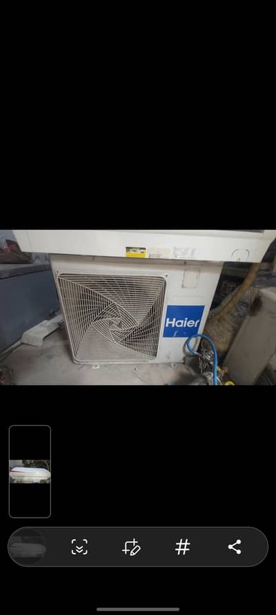haier D. C invertar 10/10 condation