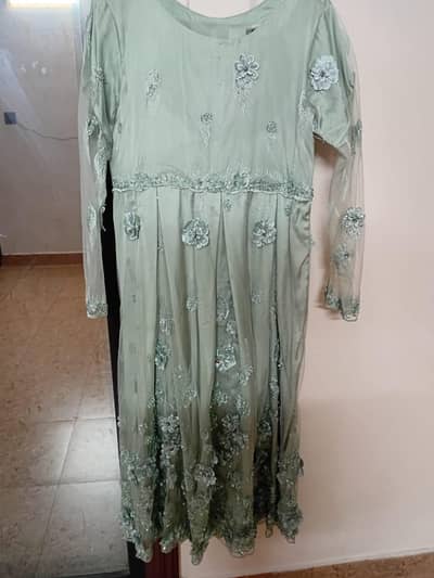 tree piece fancy long frock