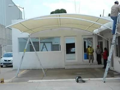 Tensile Fabric Car Parking Shade in Karachi