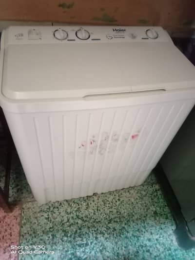 Haier washing machine Washer and Dryer