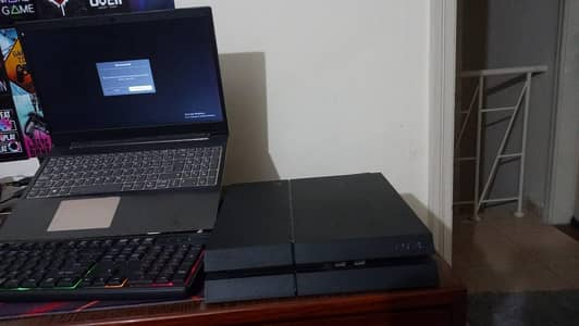 PS4 FAT 500GB + BUDGET GAMING LAPTOP