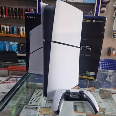 PS5 slim digital edition 1tb complete box