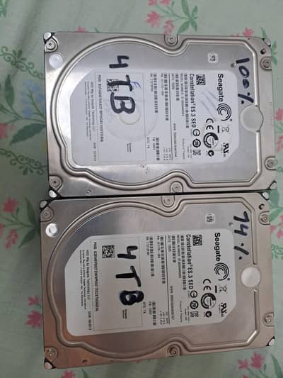 8TB  / 4TB and 1TB hard disk for sale