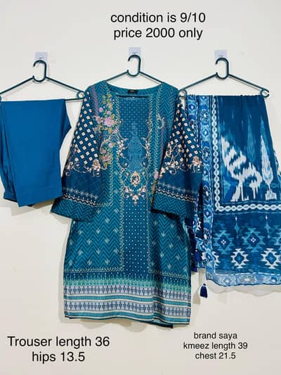 women preloved 3pc dress