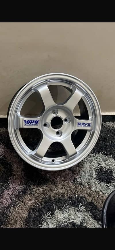 15 inch TE37 rims