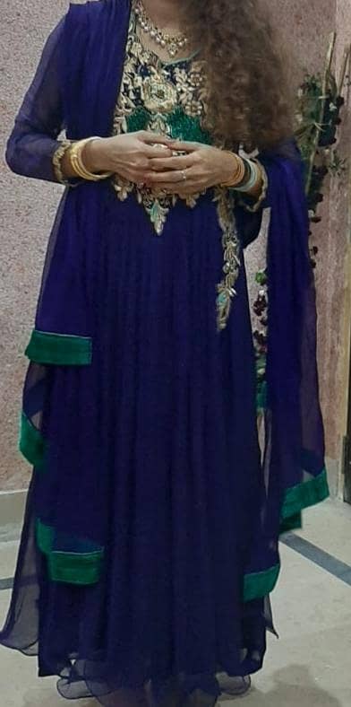 Embroidery Maxi used Once