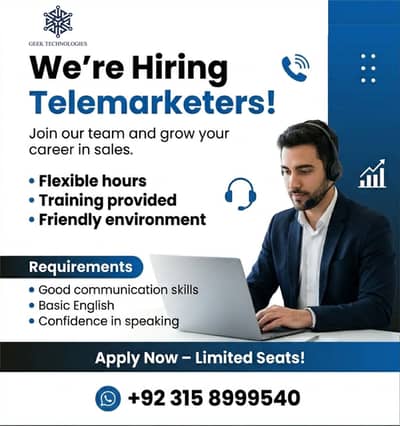 Hiring for Telemarketing