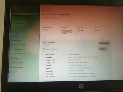 core I5 4th generation 8/128