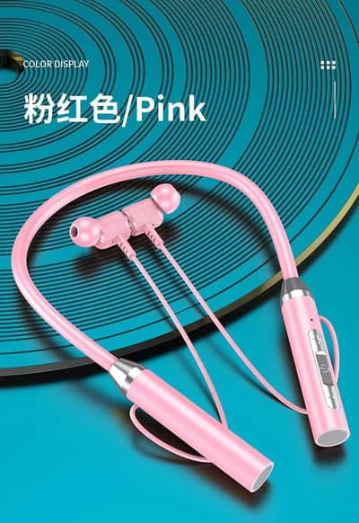Bluetooth Headset Wireless Neck Hanging Sports Binaural in-ear
