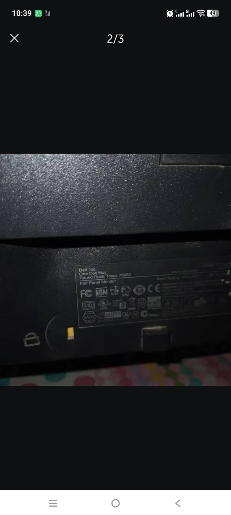 dell screen 0