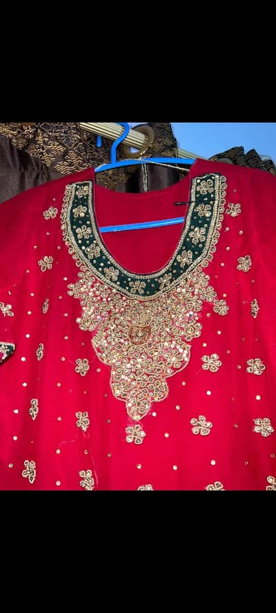 Barat and walimah dress