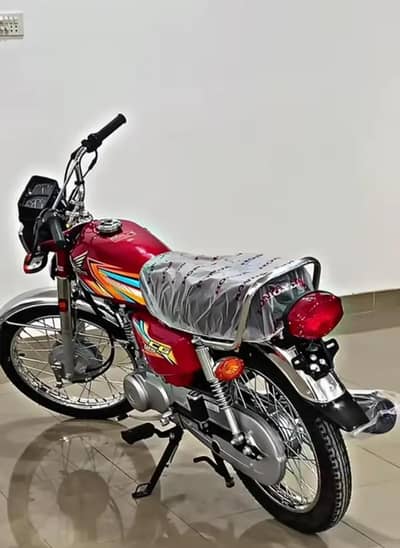 Honda CG 125 2026 brand new bike 100 kilometer