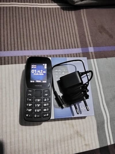 Nokia 105 classic dual sim PTA Approved only box open