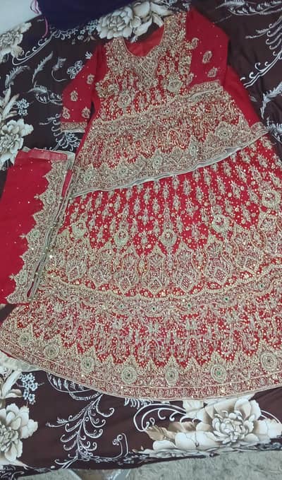 Bridel lehnga frock