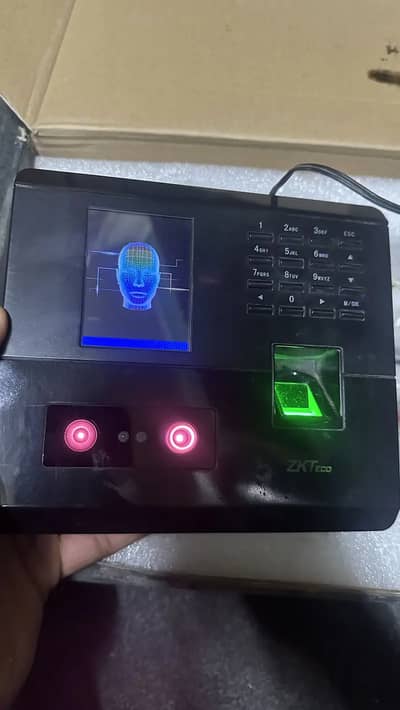 ZKT thumb and face machine