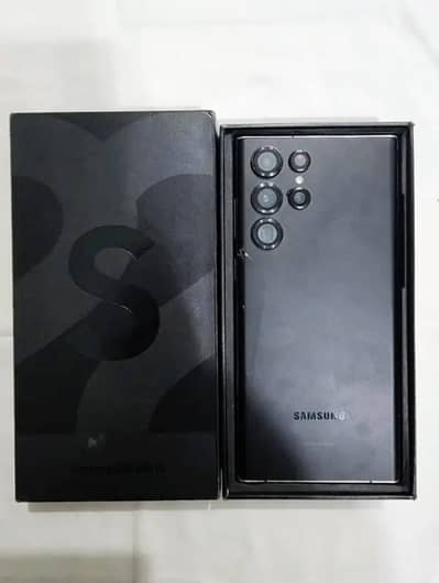 Samsung Galaxy S22 Ultra 5G 8+8 128 Dual SIM official PTA 100% Genuine