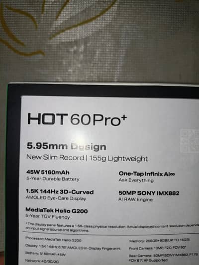 Infinix hot 60 pro plus. .