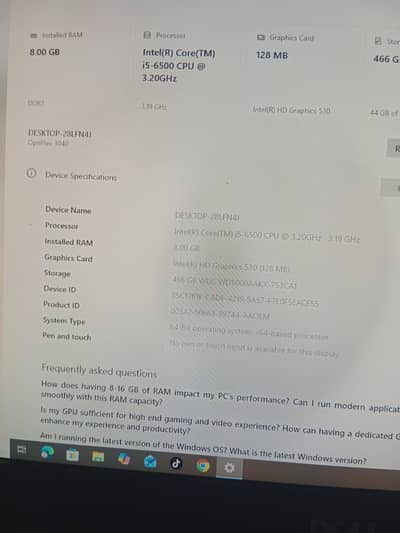 Dell Computer Complete Setup for Sale – Excellent Condition