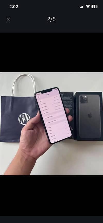 IPhone 11 Pro Max pta approved with box