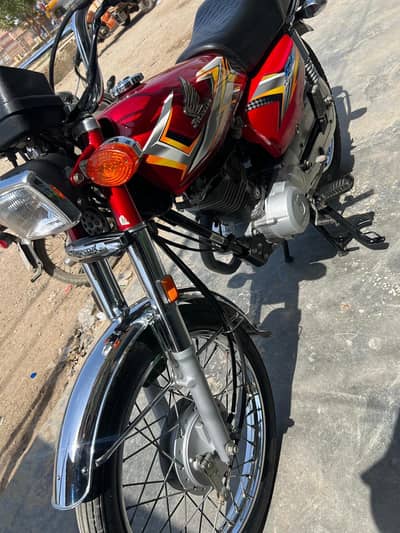 Honda cg 125 model 2025 or 2026 register hai