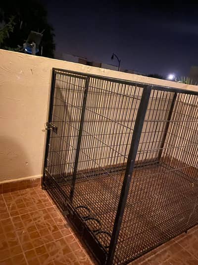 heavy metal cage for puppies