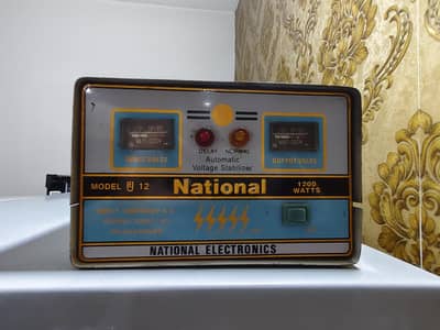 National Stabilizer Model 12 1200 Watt Working Perfectly
