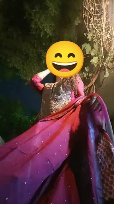 Eid Special Maroon Embroidered 3-Piece Party Wear Dress