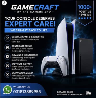 PS5 Repair Experts Karachi | HDMI Repair | Console Cleaning