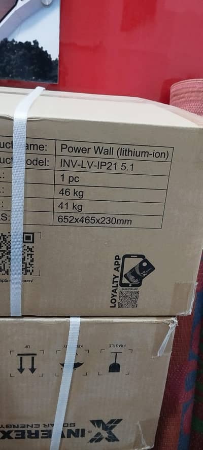 inverex 5.12kw 48watts batterys