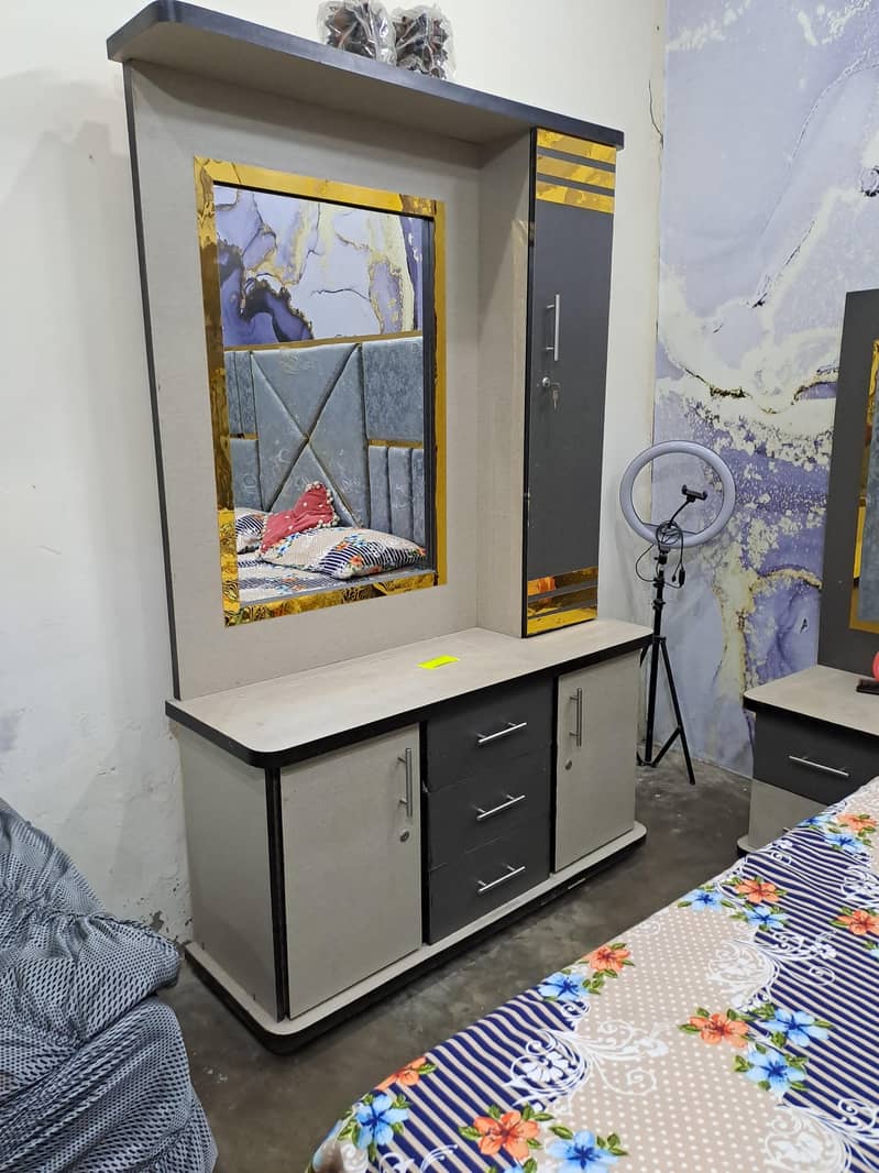 bed sets with side table wardrobe dressing 3