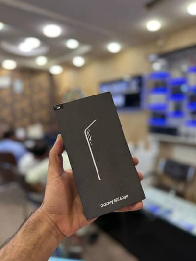 Samsung Galaxy S25 Edge 12/256GB PHysical +E Complete Box E-SIM TIME