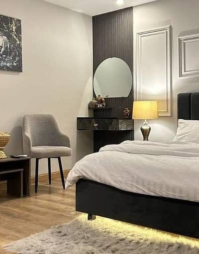 Daily basis, and weekly basis, Two bedrooms fully furnished luxury apartments available for rent Gulberg greens Islamabad