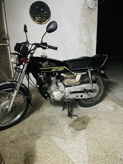 Honda CG 125 Special gold Edition . 2022/23 mode total genuine