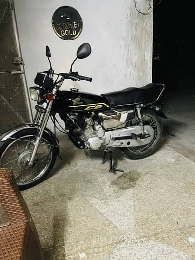 Honda CG 125 Special gold Edition . 2022/23 mode total genuine