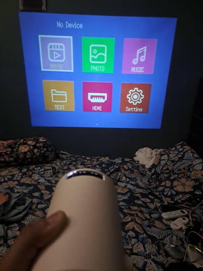 Portable LED Projector -HDMI & USB Support
